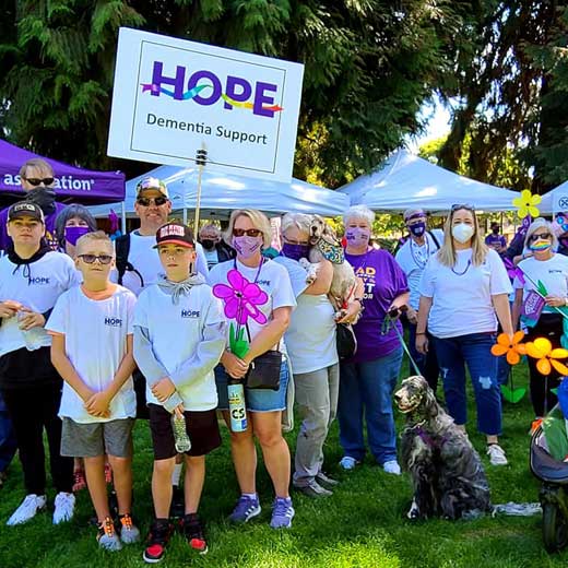 HOPE Walk to End Alzheimers 2021